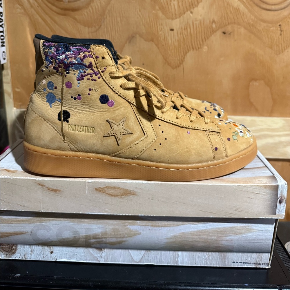 Converse Pro Leather Mid “Flux Light Honey” – Bandulu  (Size 10)